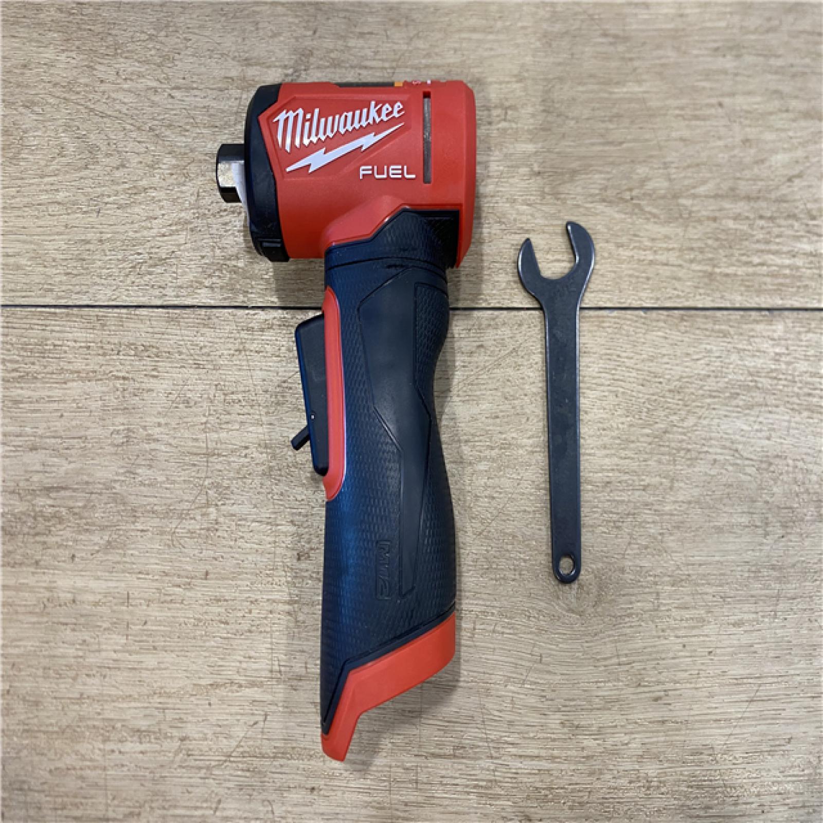 AS-IS Milwaukee FUEL 12V Lithium-Ion Brushless Cordless 1/4 in. Right Angle Die Grinder (Tool-Only)