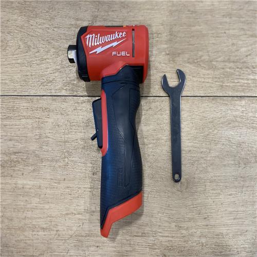 AS-IS Milwaukee FUEL 12V Lithium-Ion Brushless Cordless 1/4 in. Right Angle Die Grinder (Tool-Only)