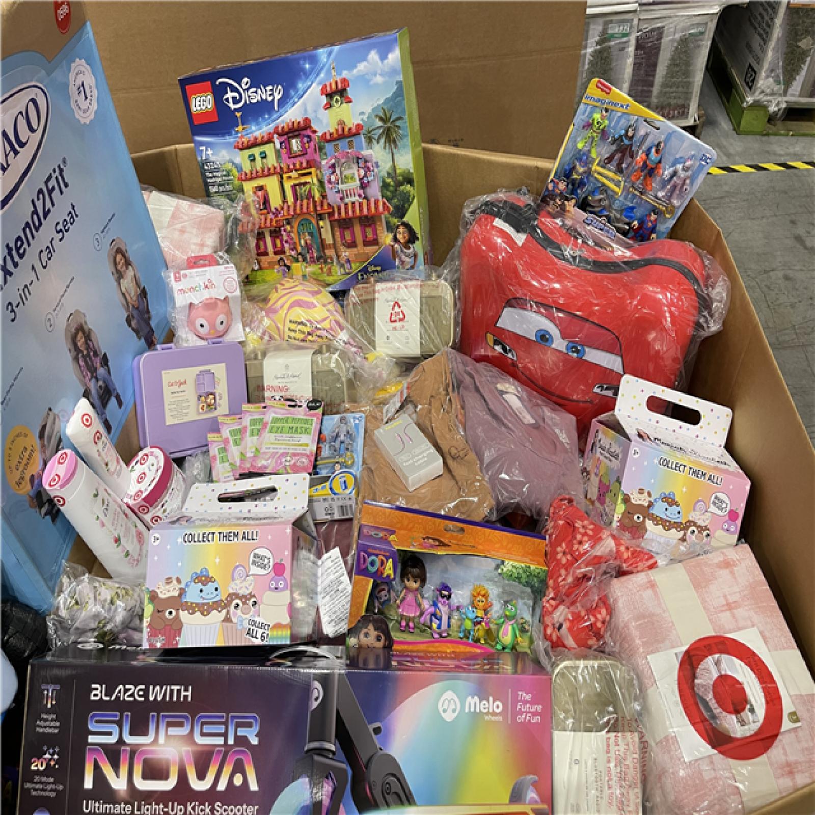 DALLAS LOCATION- NEW!- BULLSEYE MIXED PALLET