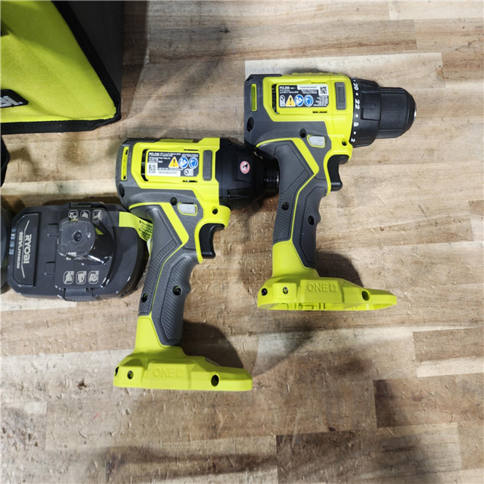HOUSTON LOCATION - AS - IS RYOBI ONE+ 18V Cordless 2-Tool Combo Kit