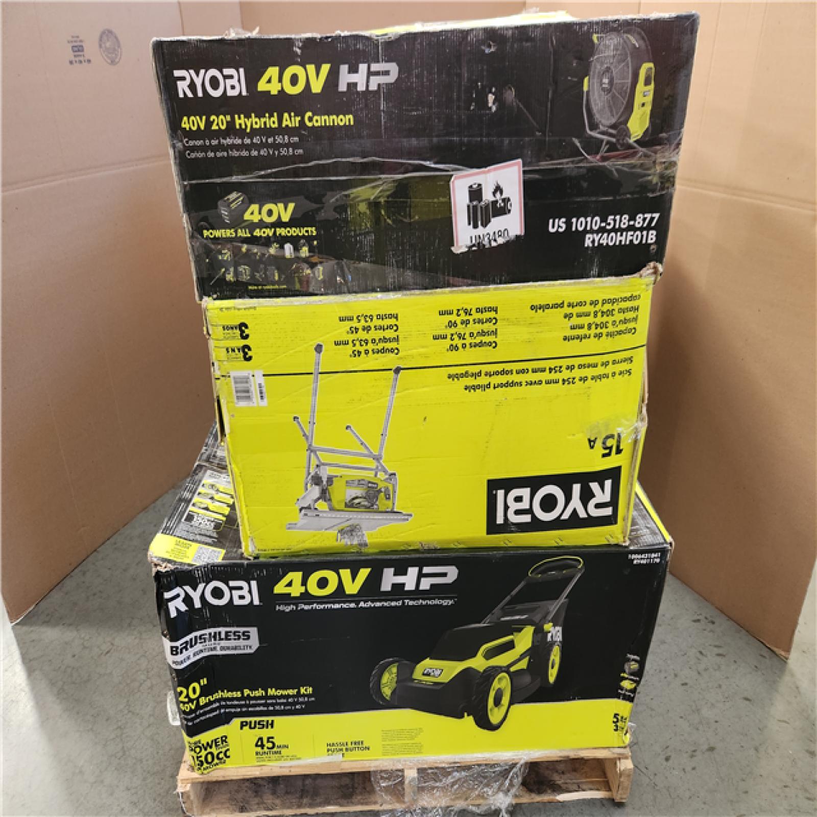 CALIFORNIA AS-IS TOOL PALLET