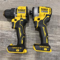 AS-IS DEWALT ATOMIC 20-Volt MAX Lithium-Ion Cordless Combo (2-Tool) Kit