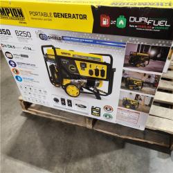 Dallas Location - As-Is Champion Power Equipment 7850/6250-Watt Gasoline Portable Generator