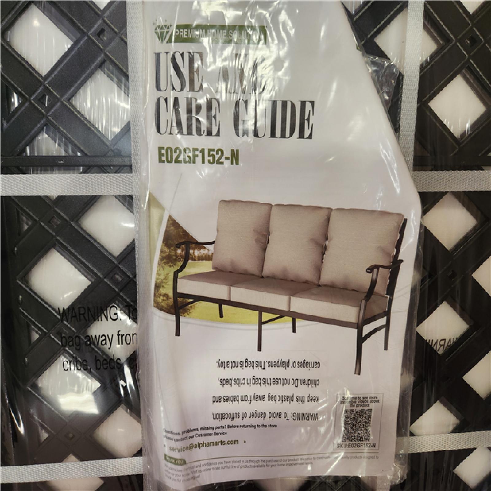 Phoenix NEW Premium Home 4-Piece Metal Patio Conversation Set