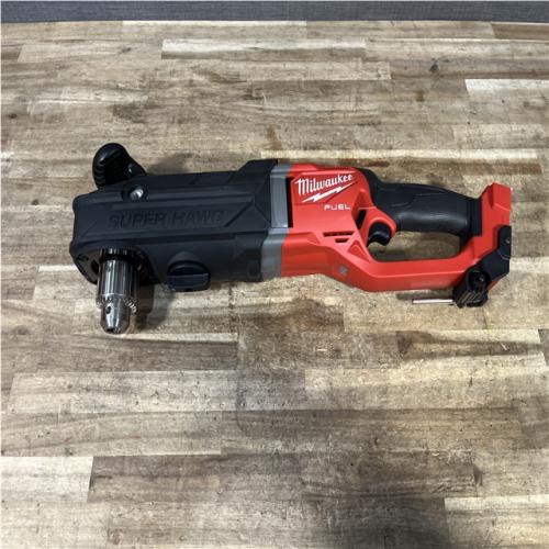 Houston Location AS-IS Milwaukee FUEL 18V Lithium-Ion Brushless Cordless GEN 2 SUPER HAWG 1/2 in. Right Angle Drill (Tool-Only)