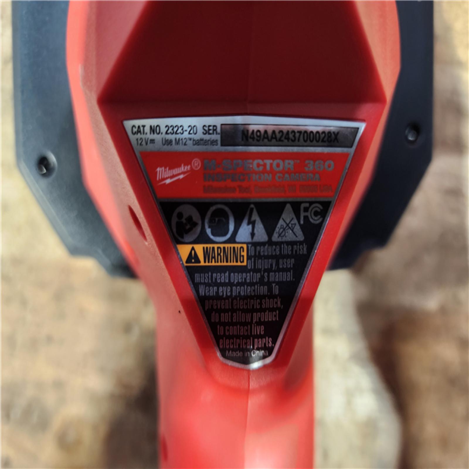 HOUSTON LOCATION - AS-IS Milwaukee 12V Lithium-Ion Cordless M-SPECTOR 360-Degree 4 ft. Inspection Camera Kit