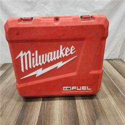 AS-IS MILWAUKEE FUEL 18V Lithium-Ion Brushless Cordless Hammer Drill and Impact Driver Combo Kit (2-Tool) with 2 Batteries