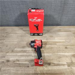 HOUSTON LOCATION - AS-IS (APPEARS LIKE NEW) Milwaukee M18 18V Fuel 1/2 Mid-Torque Impact Wrench Cordless Lithium-Ion Brushless with Friction Ring 2962-20