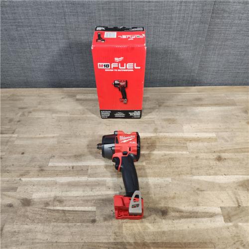 HOUSTON LOCATION - AS-IS (APPEARS LIKE NEW) Milwaukee M18 18V Fuel 1/2 Mid-Torque Impact Wrench Cordless Lithium-Ion Brushless with Friction Ring 2962-20