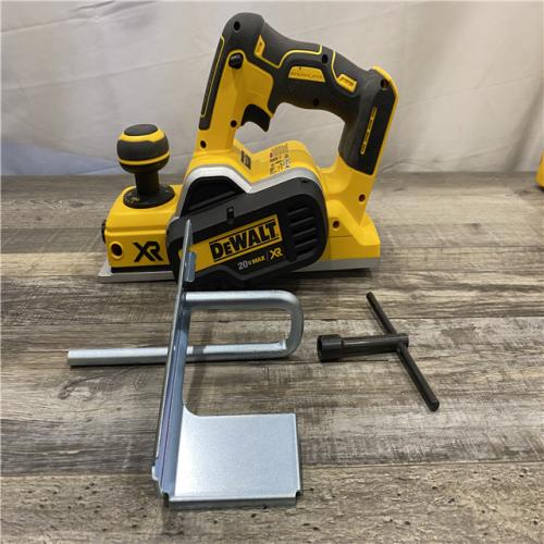AS-IS DEWALT 20V MAX XR Cordless Brushless 3-1/4 in. Planer (Tool Only)