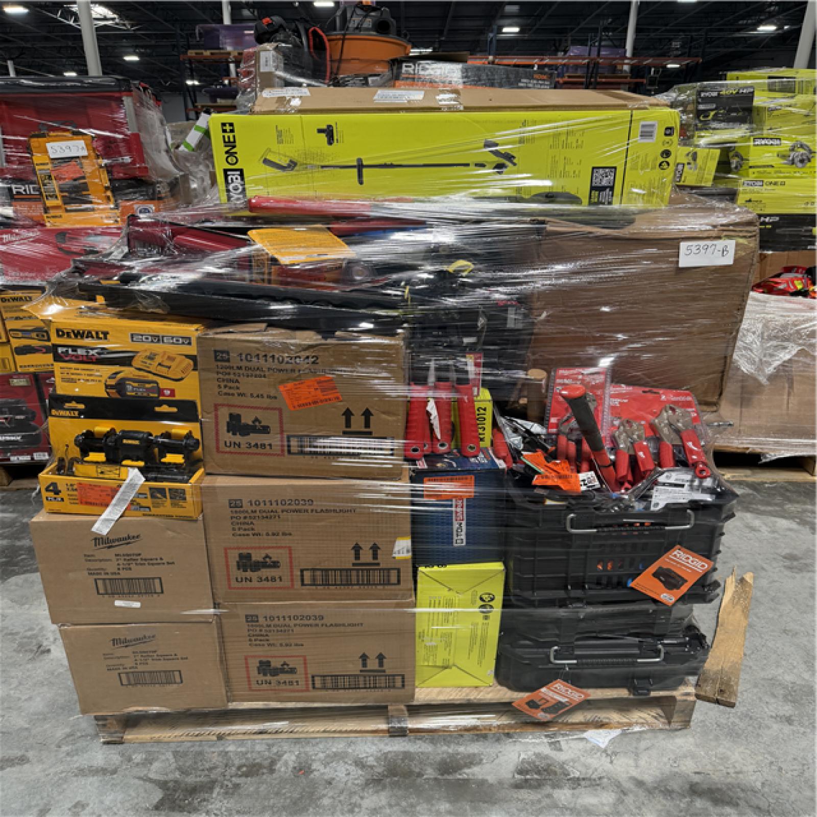 Atlanta Location As-Is Tools Partial Truckload (4 pallets) 5397-B