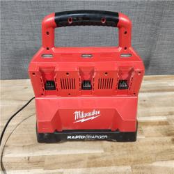 HOUSTON LOCATION - AS-IS Milwaukee M18 18V Lithium-Ion PACKOUT 6-Port Rapid Charger