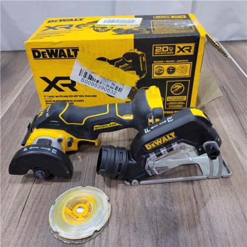 AS-IS  DEWALT 3in Compact Cut Off Tool Bare