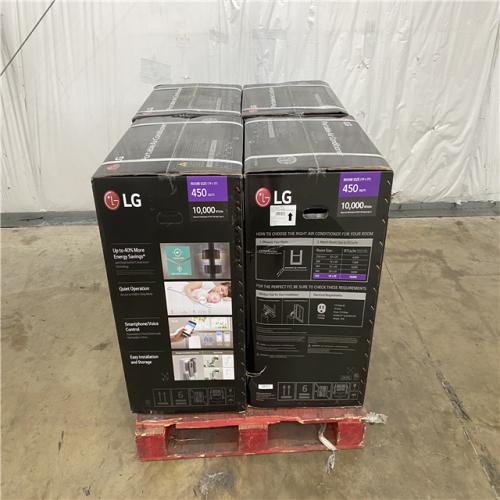 Houston Location AS IS - LG 10,000 BTU 115-Volt Room Air Conditioner Pallet