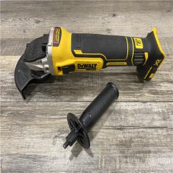 AS-IS DEWALT 20V MAX XR Cordless Brushless 4.5 in. Slide Switch Small Angle Grinder with Kickback Brake (Tool Only)