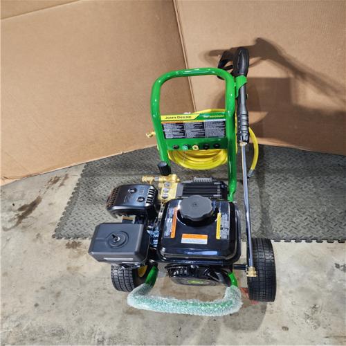 HOUSTON LOCATION - AS-IS (APPEARS LIKE NEW) John Deere 3200 PSI 2.7 GPM Cold Water Gas Pressure Washer