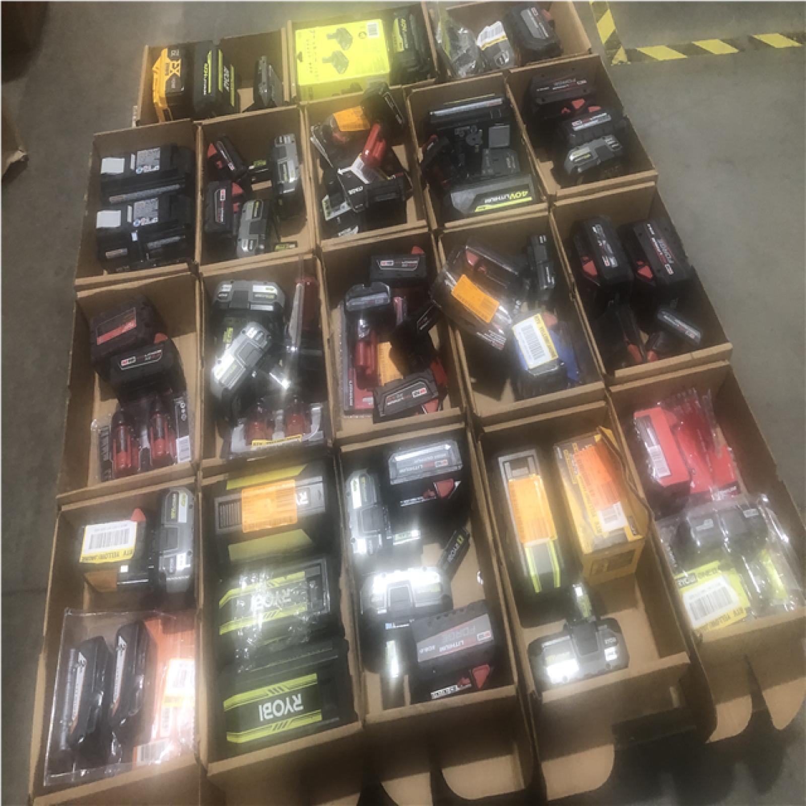Dallas Location - As-Is Battery Tool Pallet