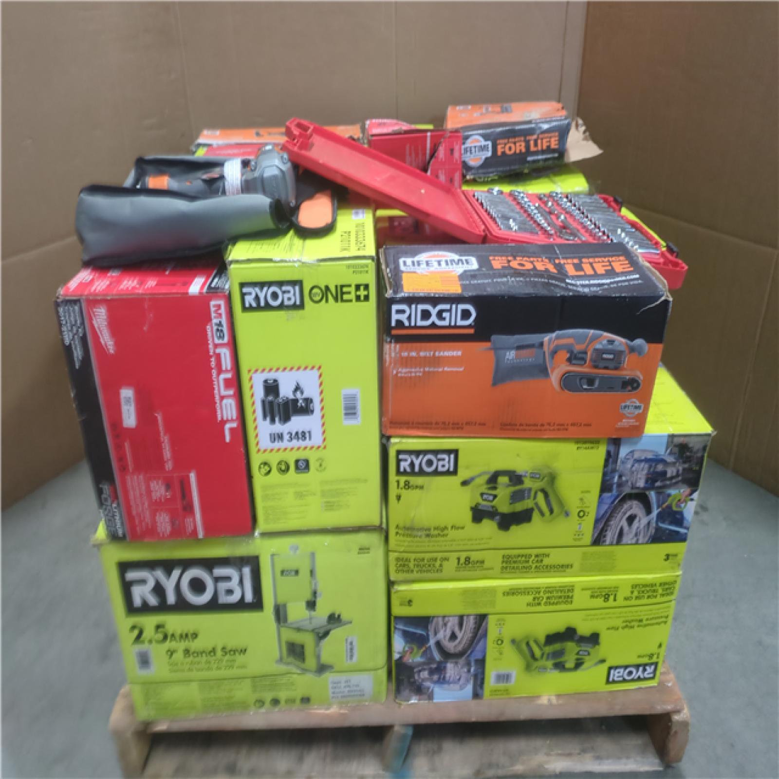 CALIFORNIA AS-IS TOOL PALLET