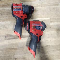 HOUSTON LOCATION - AS-IS Milwaukee 3497-22 12V Brushless Hammer Drill and Impact Driver Combo Kit