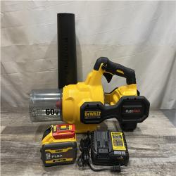 AS-IS DEWALT FLEXVOLT 60V MAX 125 MPH 600 CFM Brushless Cordless Battery Powered Blower Kit