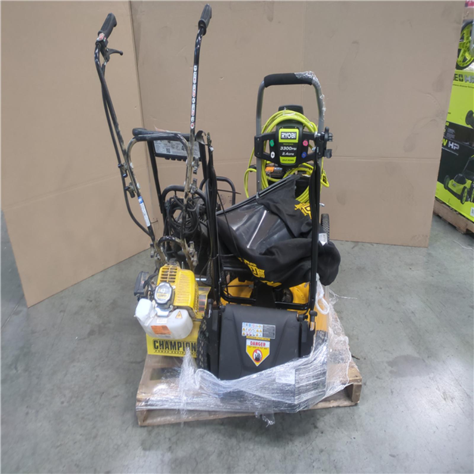 CALIFORNIA AS-IS OUTDOOR POWER EQUIPMENT