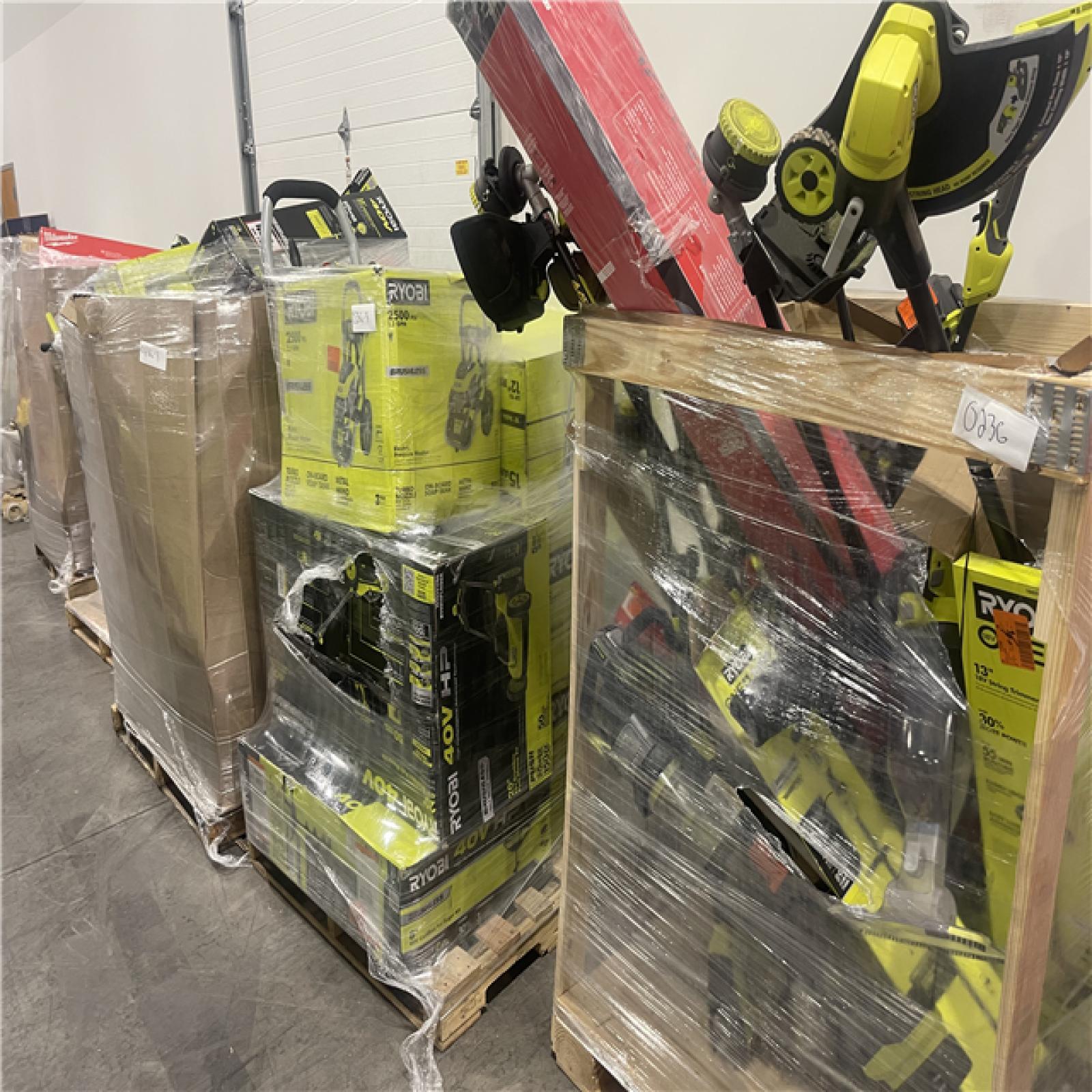Pittston Location As-Is Power Tools Partial Truckload (14 pallets) 0236-B