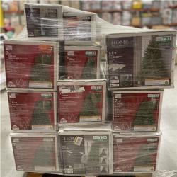 DALLAS LOCATION- AS-IS ASSORTED CHRISTMAS TREES PALLET