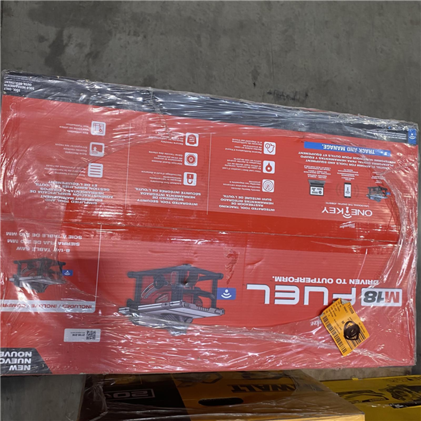 NEW- M18 FUEL ONE-KEY 18-Volt Lithium-Ion Brushless Cordless 8-1/4 in. Table Saw (Tool-Only)