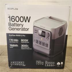 Phoenix NEW EcoFlow 800W Output/1600W Peak Push-Button Start Battery Generator RIVER 2 Pro  LFP Battery  Fast Charging for Outdoor  Camping