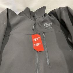 AS-IS Milwaukee Men's X-Large 12V Lithium-Ion Cordless TOUGHSHELL Black Heated Jacket (Jacket Only)