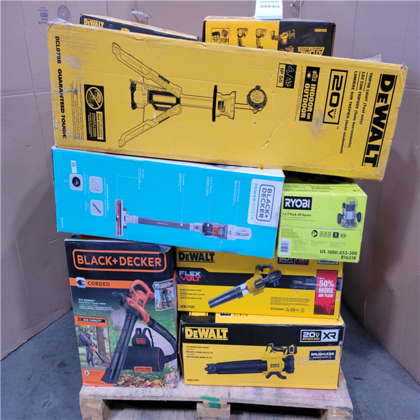 CALIFORNIA AS-IS TOOL PALLET