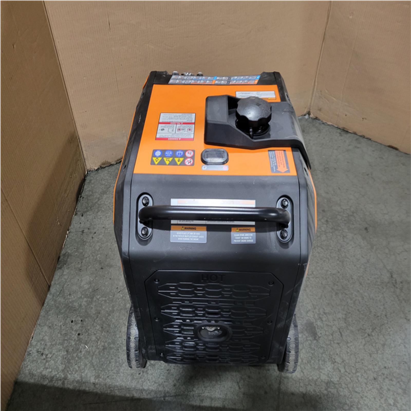 CALIFORNIA AS-IS GENERAC 3 800/3 000-WATT DUAL FUEL INVERTER GENERATOR  FULLY ENCLOSED CASE