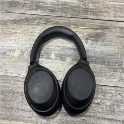 AS-IS Sony WH-1000XM4 Noise Canceling Overhead Bluetooth Wireless Headphones- BLACK