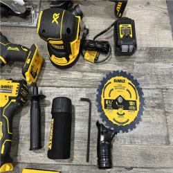 AS-IS DEWALT 20V Lithium-Ion Cordless 6-Tool Combo Kit with Rolling Toolbox