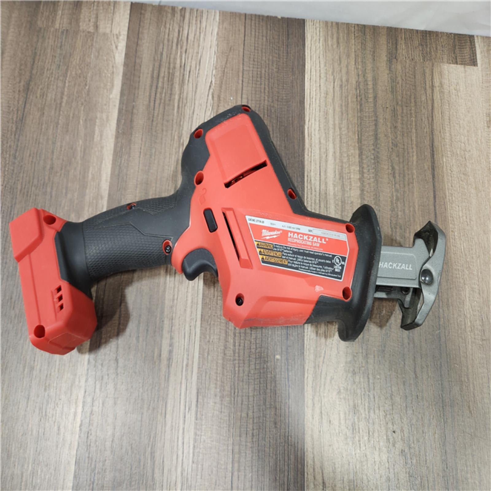 AS-IS Milwaukee M18 FUEL 18V Lithium-Ion Brushless Cordless HACKZALL Reciprocating Saw (Tool-Only)