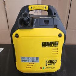 Phoenix Champion Power Equipment 4500/3250-Watt Recoil Start Gasoline/Propane Powered Dual Fuel Inverter Generator with Quiet Technology and CO Shield