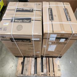 Phoenix NEW Magic Chef 24 in. Washer and Dryer Combo with 2.3 cu. ft. Front Load Washer & 3.5 cu. ft Heat Pump Electric Dryer