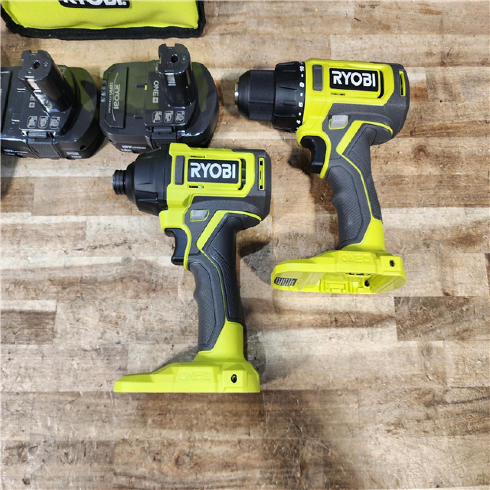 HOUSTON LOCATION - AS - IS RYOBI ONE+ 18V Cordless 2-Tool Combo Kit