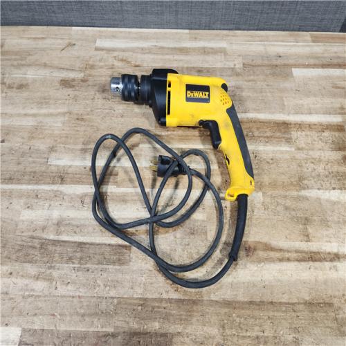 HOUSTON LOCATION - AS - IS DEWALT 7.8 Amp Corded 1/2 in. Variable Speed Reversible Hammer Drill