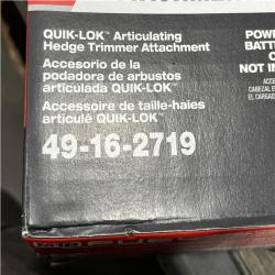 NEW - Milwaukee 18 FUEL Hedge Trimmer Attachment for Milwaukee QUIK-LOK Attachment System