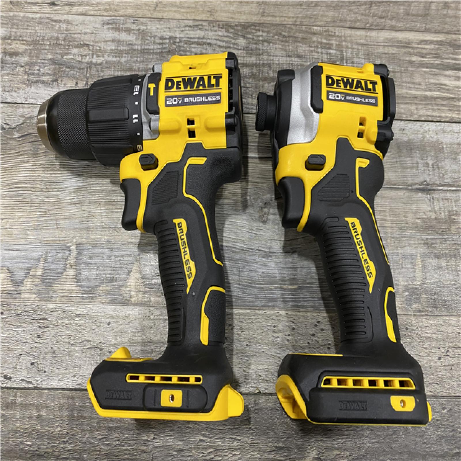 AS-IS DEWALT ATOMIC 20V MAX Lithium-Ion Cordless 2-Tool Combo Kit