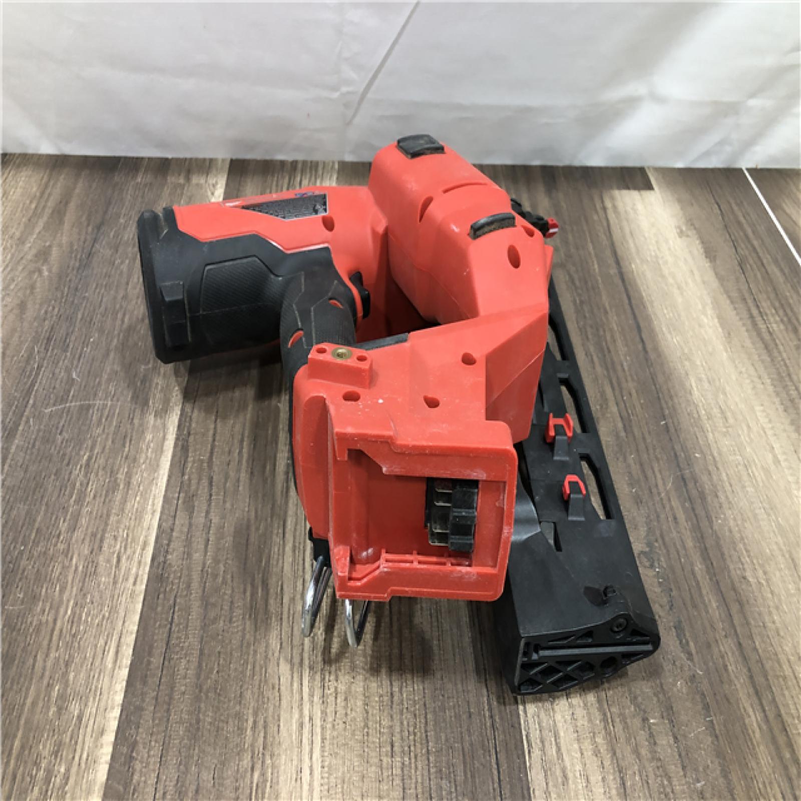 AS-IS Milwaukee FUEL 18-Volt Lithium-Ion Brushless Cordless Gen II 16-Gauge Angled Finish Nailer (Tool-Only)