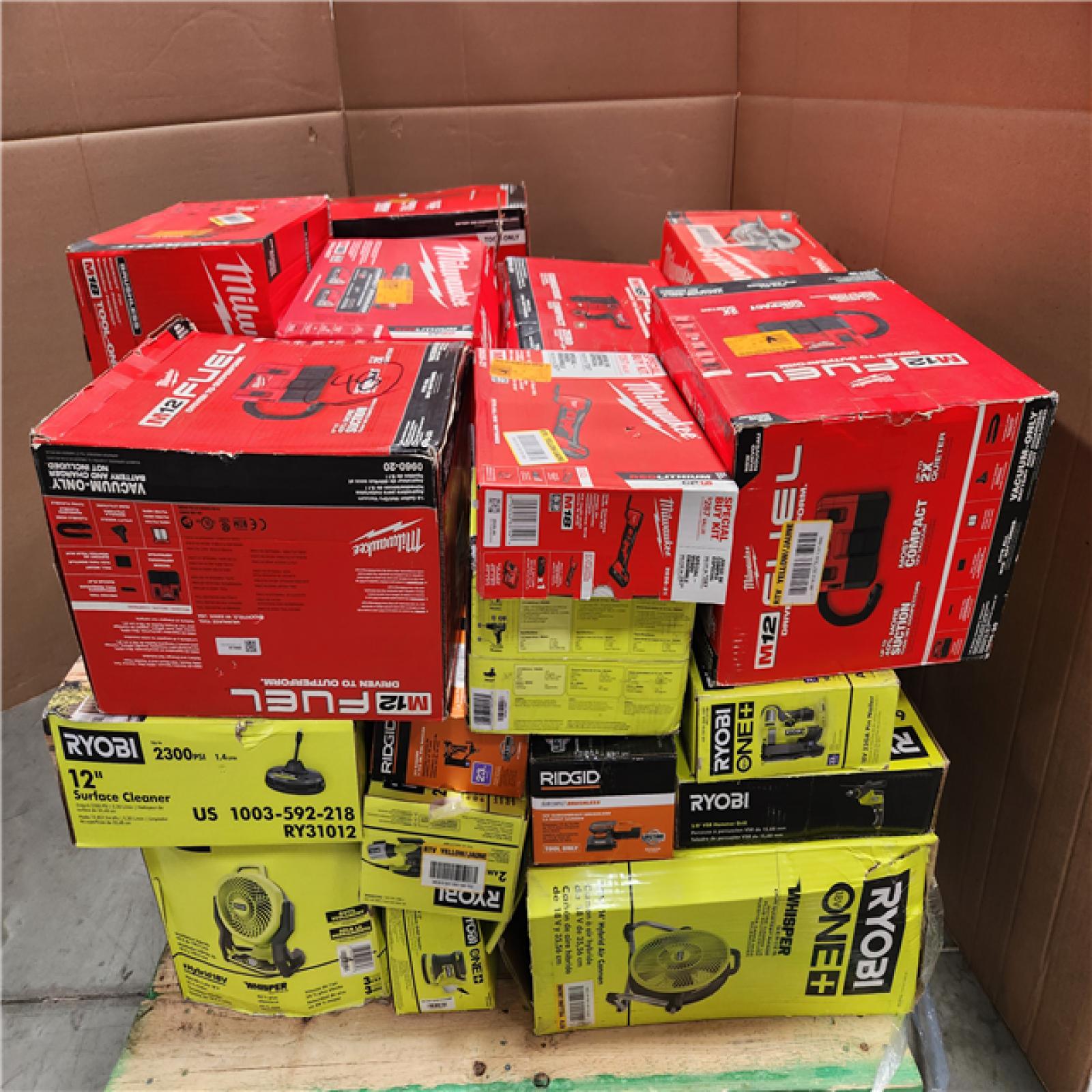 CALIFORNIA AS-IS TOOL PALLET