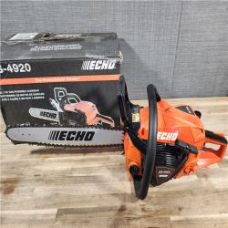 HOUSTON LOCATION - AS-IS ECHO 20 in. 50.1 Cc 2-Stroke Gas Rear Handle Chainsaw
