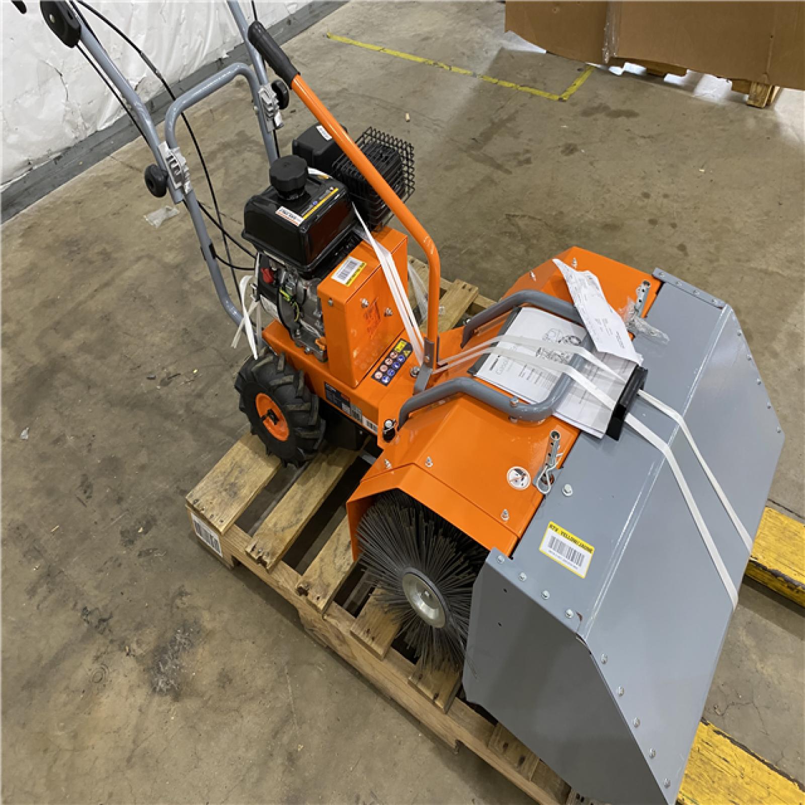 Houston Location - AS-IS Yardmax 209cc Power Sweeper
