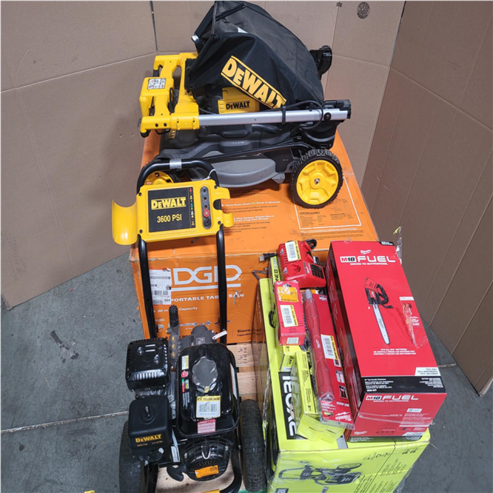 CALIFORNIA AS-IS TOOL PALLET
