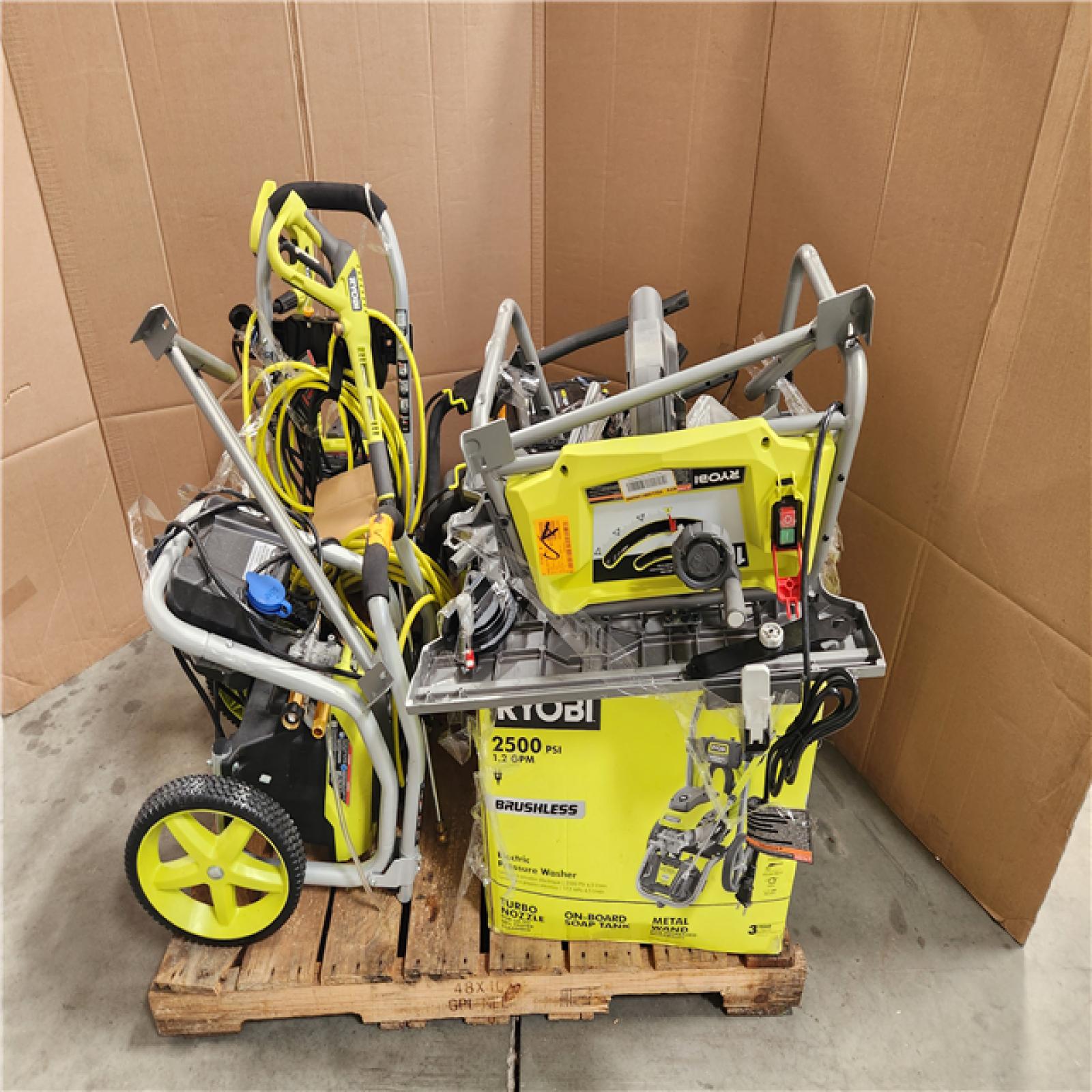 CALIFORNIA  AS-IS TOOL PALLET
