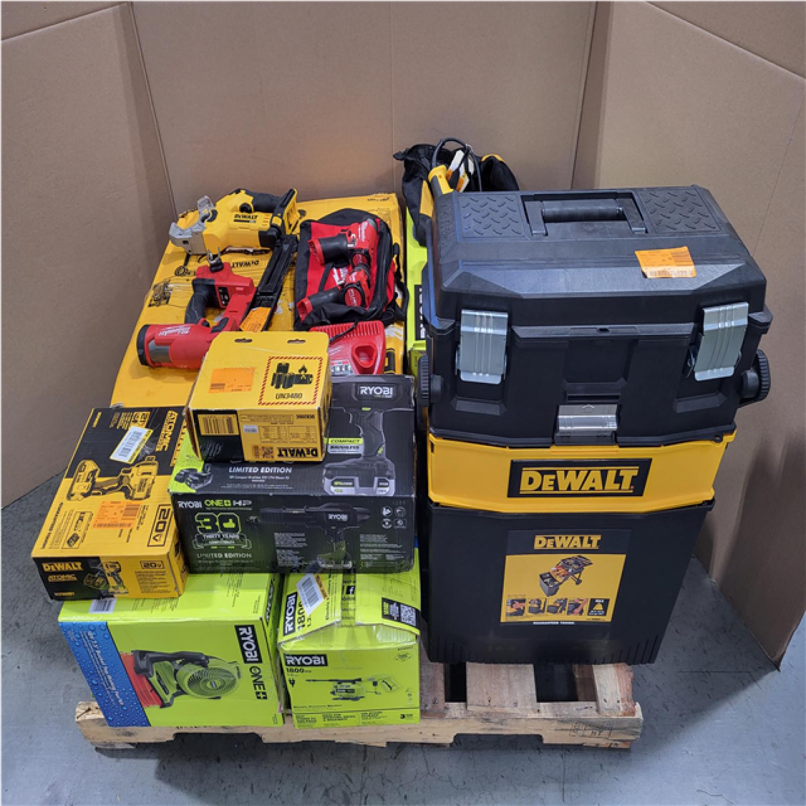 CALIFORNIA AS-IS TOOL PALLET