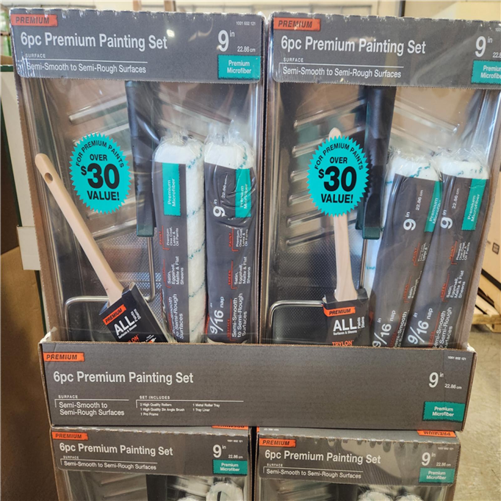 Phoenix NEW Mixed 8 and 6-Piece Premium Painting Set Pallet (90-Boxes))