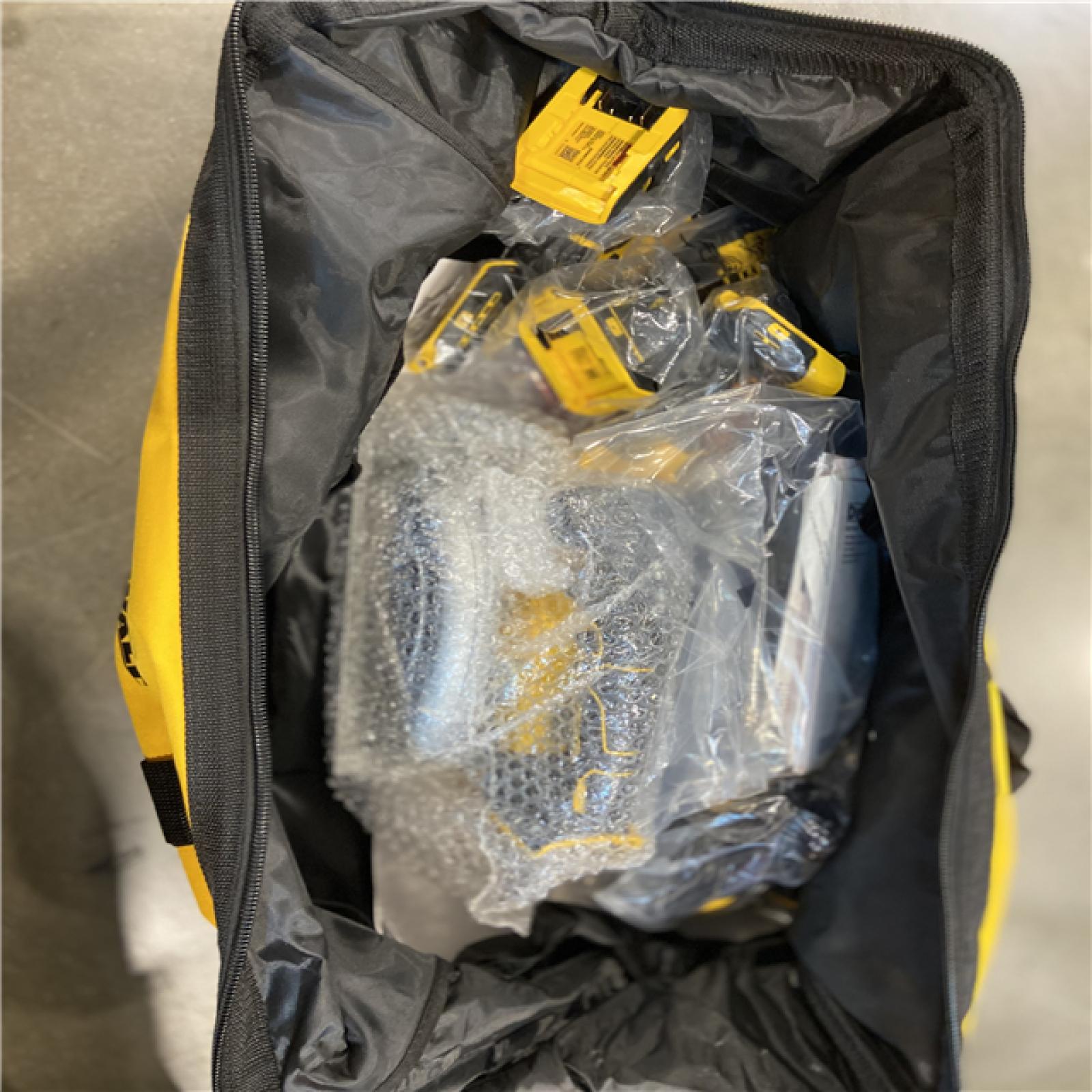 AS-IS DEWALT 20-Volt MAX Lithium-Ion Cordless 7-Tool Combo Kit with 2.0 Ah Battery, 5.0 Ah Battery and Charger
